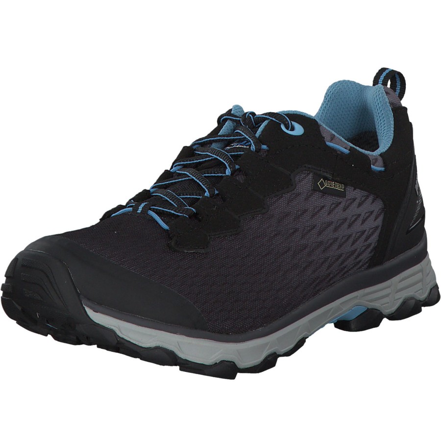 Damen Meindl | Meindl Activo Sport Lady Gtx 5110, Trekkingschuhe, Damen, Schwarz/Azur