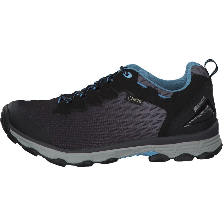 Damen Meindl | Meindl Activo Sport Lady Gtx 5110, Trekkingschuhe, Damen, Schwarz/Azur