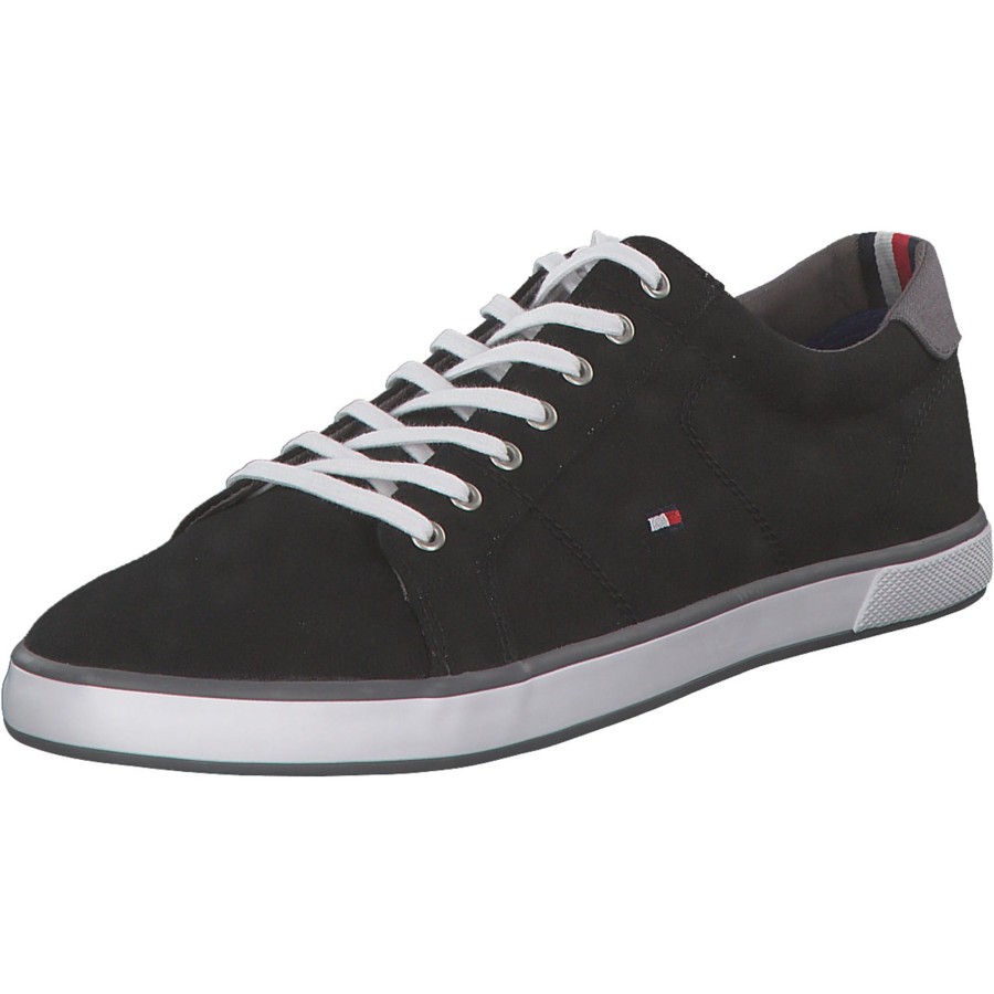 Herren Tommy Hilfiger | Tommy Hilfiger Fm0Fm00596, Sneakers Low, Herren, Schwarz (Black/Grey/Red)