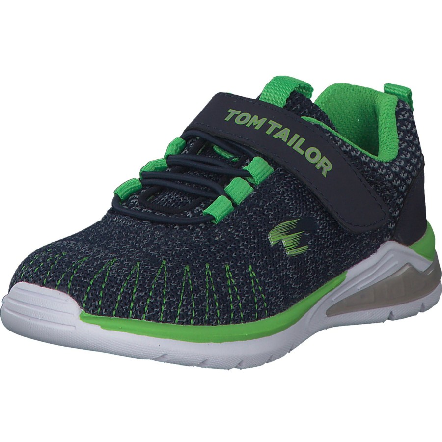 Kinder Tom Tailor | Tom Tailor 1170102, Halbschuhe (Kinder), Kinder, Navy-Lime