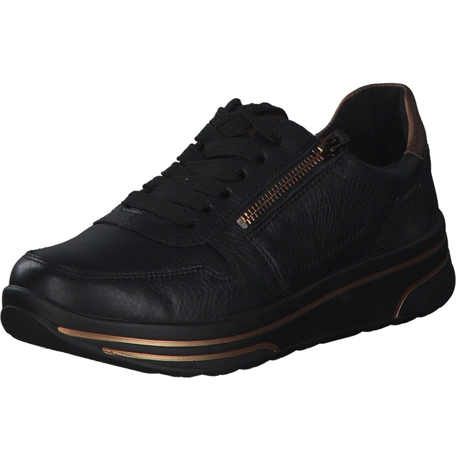 Damen Ara | Ara Sapporo 2.0 32440, Sneakers Low, Damen, Schwarz