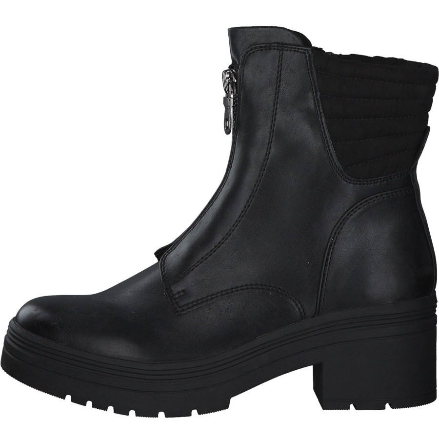 Damen Marco Tozzi | Marco Tozzi 25456, Boots, Damen, Black Ant.Comb