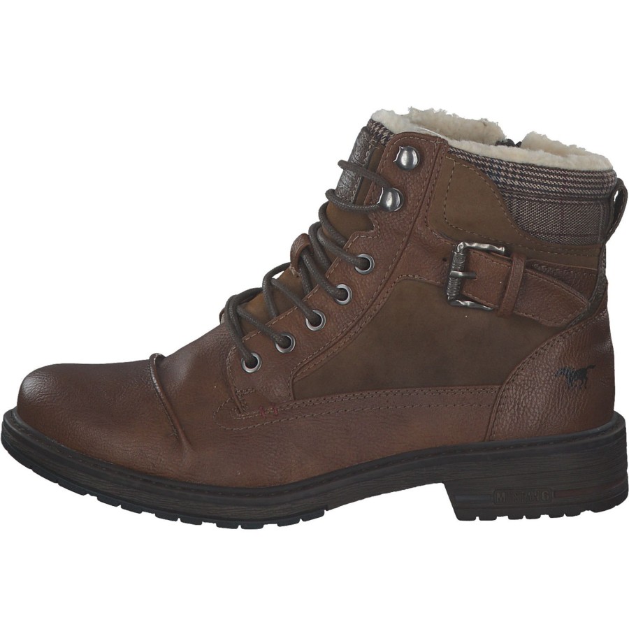 Herren Mustang | Mustang 4157605, Winterstiefeletten, Herren, Cognac