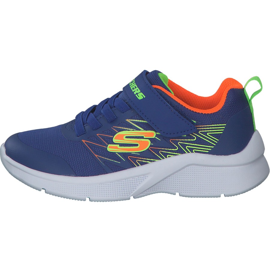 Kinder Skechers | Skechers 403770L, Sneakers Low, Kinder, Blor Blau/Orange