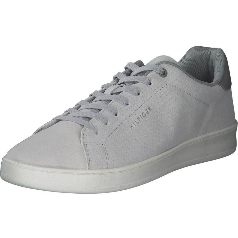 Herren Tommy Hilfiger | Tommy Hilfiger Fm0Fm04037, Sneakers Low, Herren, Grau Weiu00Df