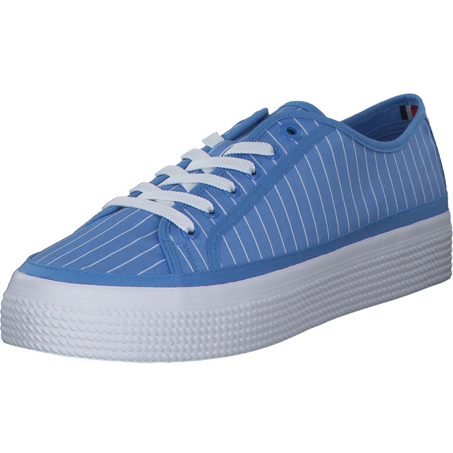 Damen Tommy Hilfiger | Tommy Hilfiger Fw0Fw06530, Sneakers Low, Damen, Blau