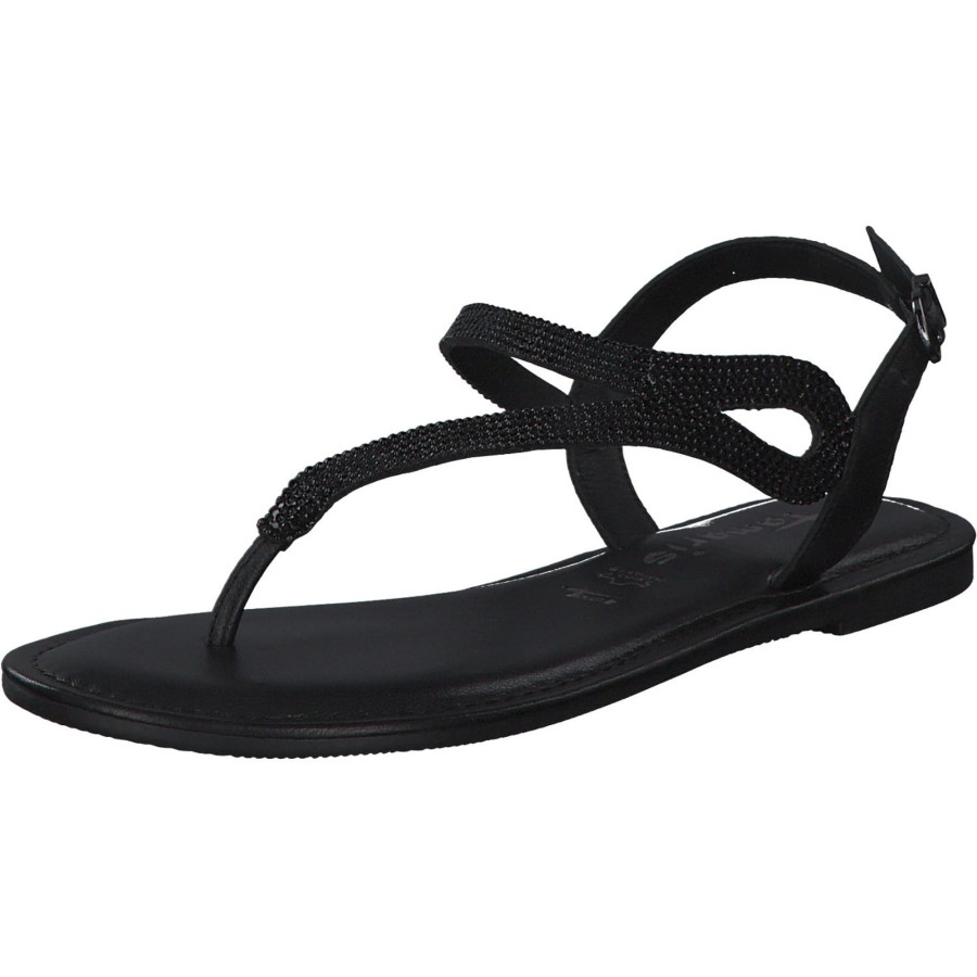 Damen Tamaris | Tamaris 28131, Klassische Sandalen, Damen, Black Glam