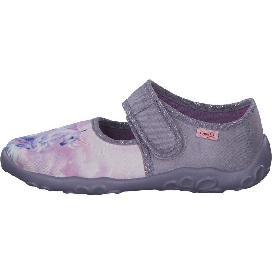 Kinder Superfit | Superfit Bonny 00281, Hausschuhe, Kinder, Pink Lila