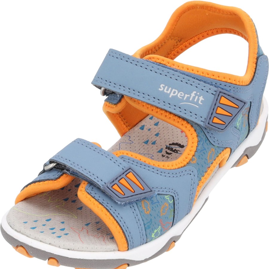 Kinder Superfit | Superfit Mike 3.0 09472, Sandaletten, Kinder, Blau/Orange