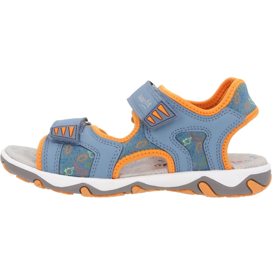 Kinder Superfit | Superfit Mike 3.0 09472, Sandaletten, Kinder, Blau/Orange