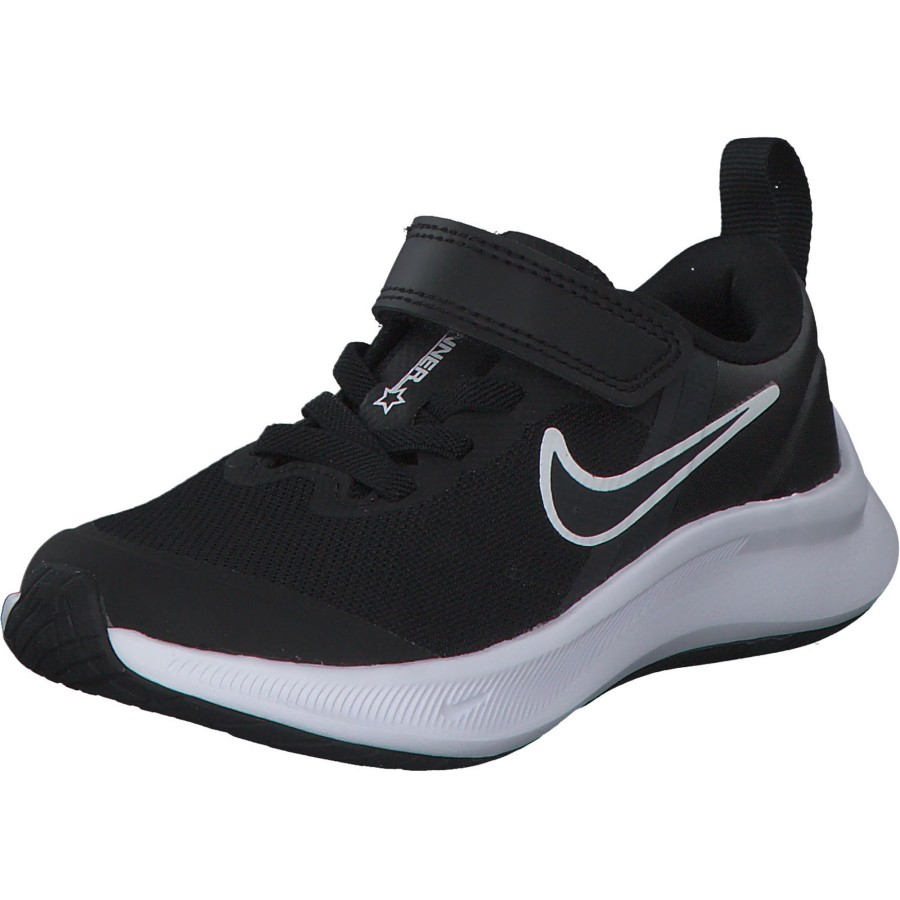 Kinder Nike | Nike Star Runner 3 Da2777 M, Sneakers Low, Kinder, Black/Dk. Smoke Grey-Dk Smoke