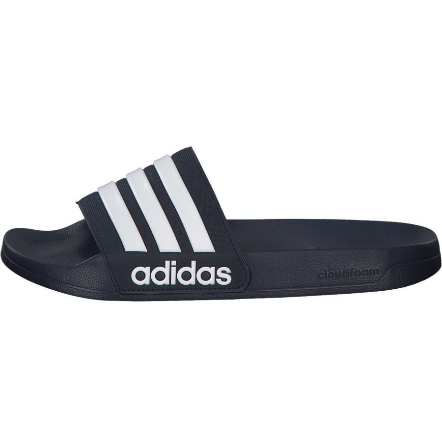 Herren adidas core | Adidas Adilette, Pantoletten & Badeschuhe, Herren, Blau (Collegiate/Navy/White)