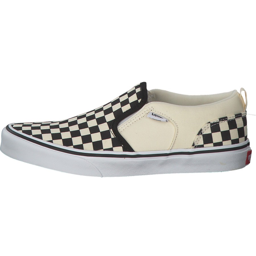 Kinder Vans | Vans Asher Checkers Vn000Vh0, Sneakers Low, Kinder, Schwarz (Black/Natural)