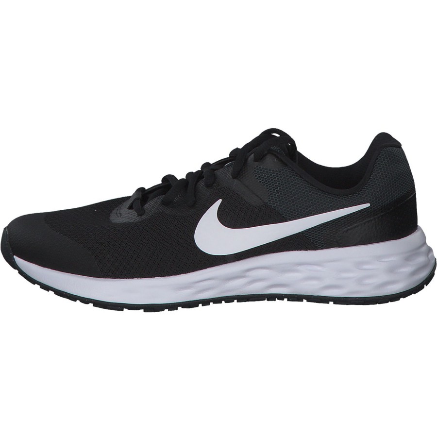 Kinder Nike | Nike Revolution 6 Dd1096 M, Sneakers Low, Kinder, Black/White-Dk Smoke Grey