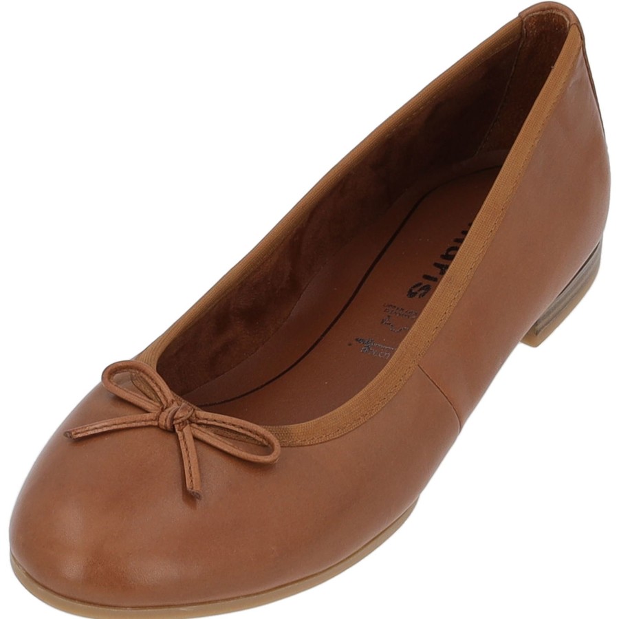 Damen Tamaris | Tamaris 22116, Ballerinas, Damen, Braun (Nut)