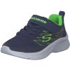 Kinder Skechers | Skechers 403770L, Sneakers Low, Kinder, Nvlm Navy/Lime/Silver