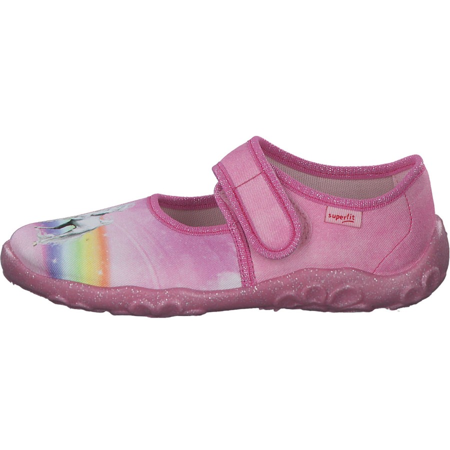 Kinder Superfit | Superfit Bonny 00281, Hausschuhe, Kinder, Rosa