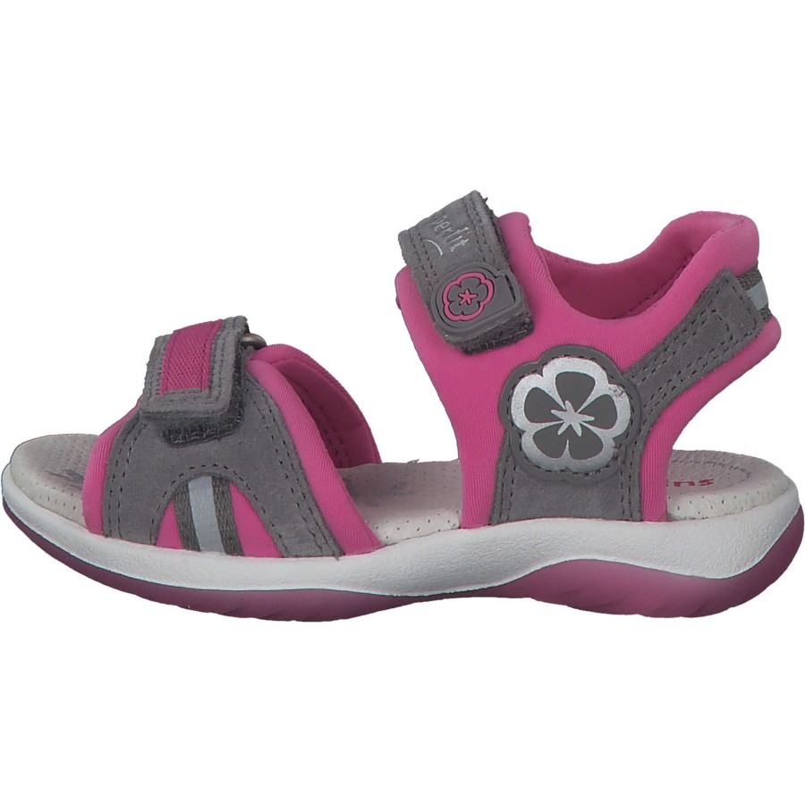 Kinder Superfit | Superfit Sunny 06127, Sandalen (Kinder), Kinder, Hellgrau/Rosa