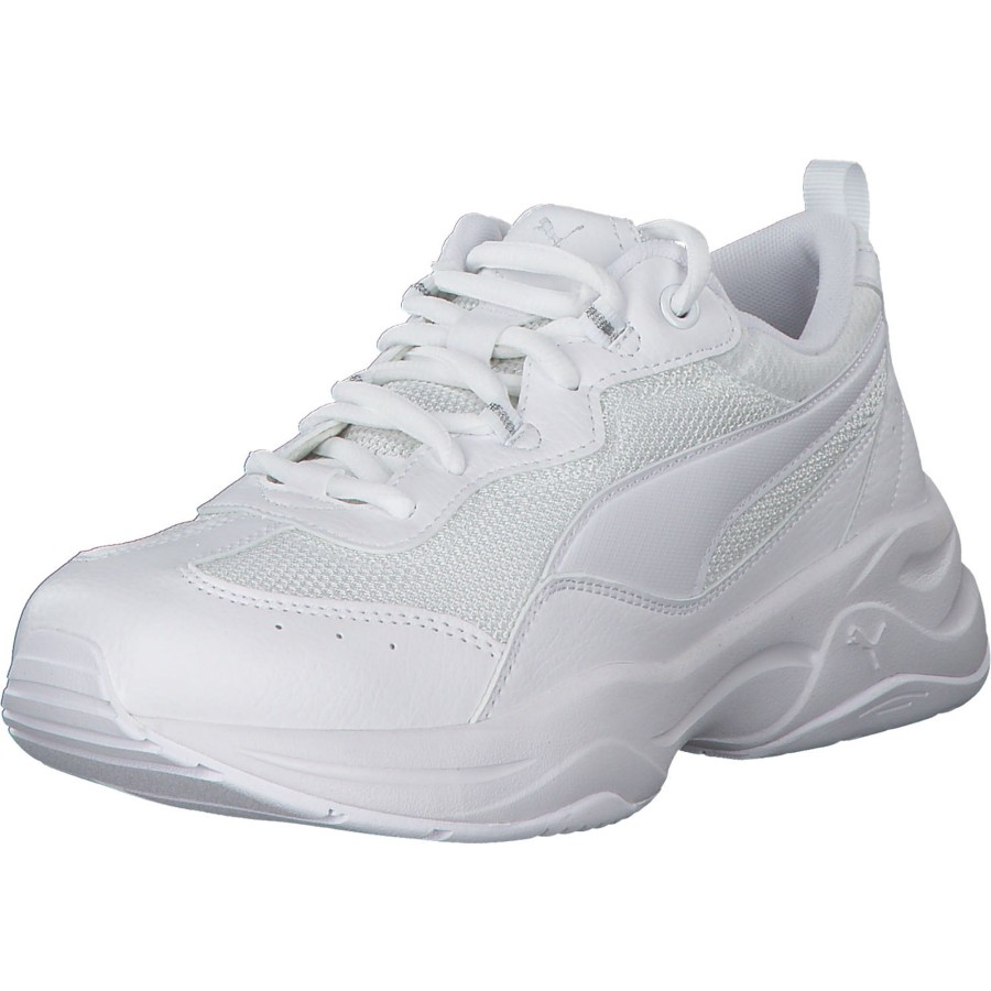 Damen Puma | Puma Cilia 369778, Sneakers Low, Damen, Weiu00Df (Puma Wht-Gray Violet)