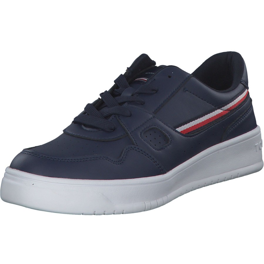 Kinder Tommy Hilfiger | Tommy Hilfiger T3X9-32848, Schnu00Fcrschuhe, Kinder, Blue