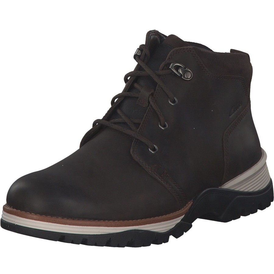 Herren Clarks | Clarks Topton Mid 2616, Winterstiefel, Herren, Dunkelbraun