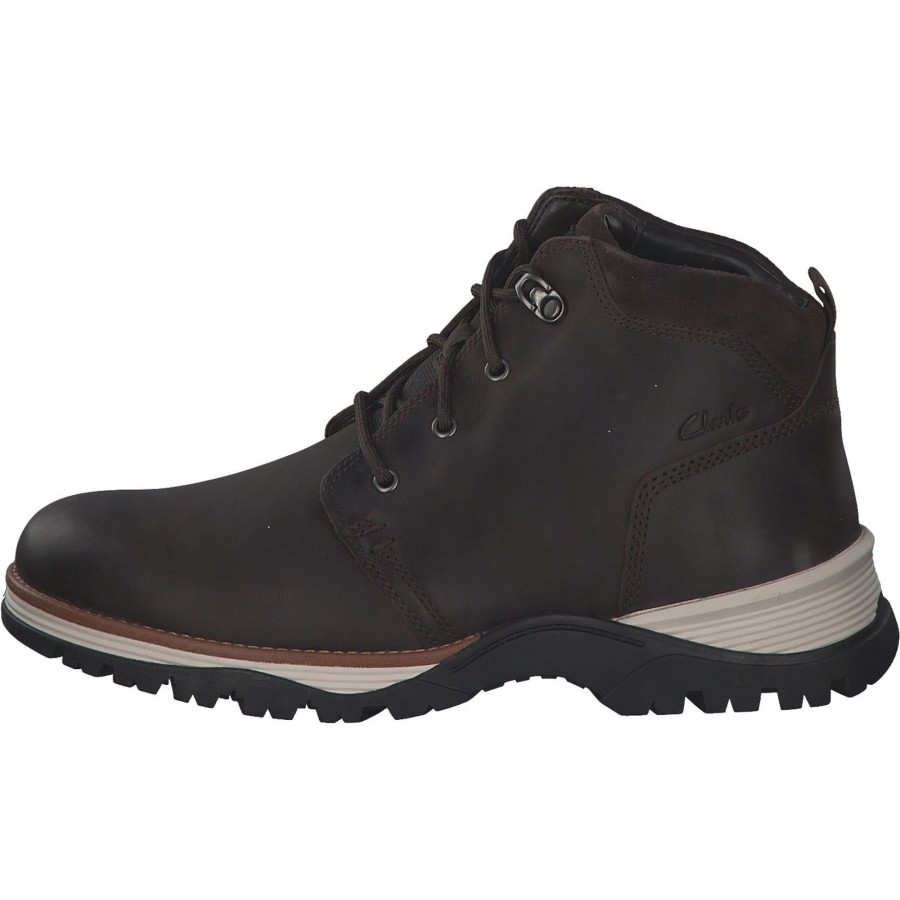 Herren Clarks | Clarks Topton Mid 2616, Winterstiefel, Herren, Dunkelbraun