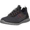 Herren Rieker | Rieker B7753, Slip-On-Sneaker, Herren, Cenere/Cenere/Schwarz/Schwarz