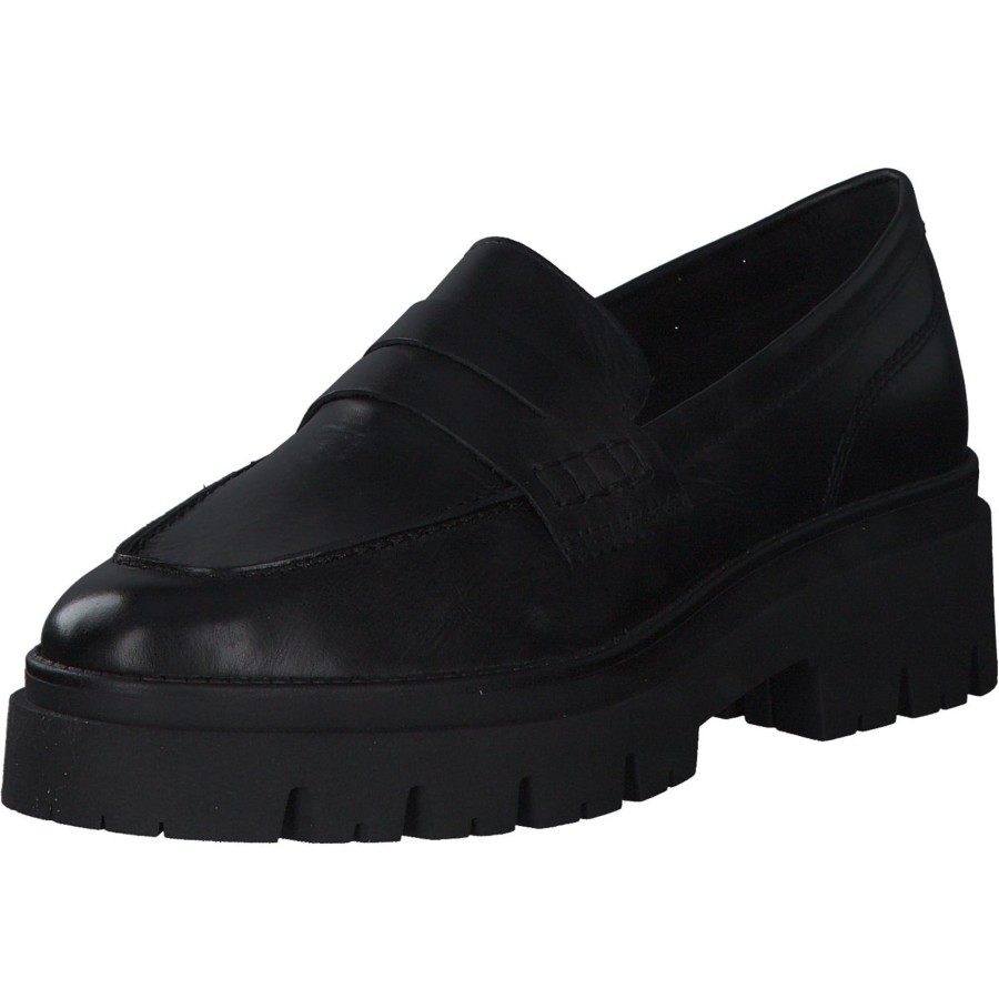 Damen Tamaris | Tamaris 24720, Klassische Slipper, Damen, Black Leather