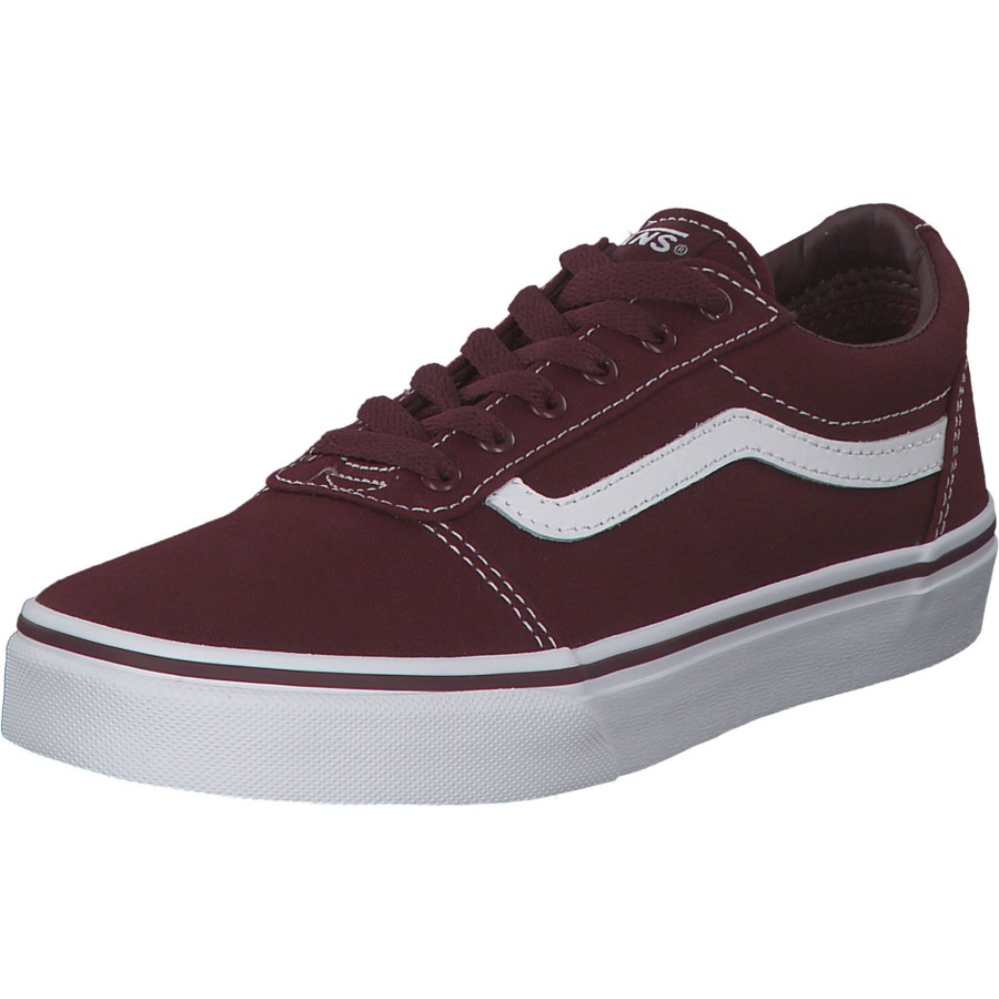 Kinder Vans | Vans Yt Ward Vn0A38J9, Sneakers Low, Kinder, Rot (Port Royale/White)