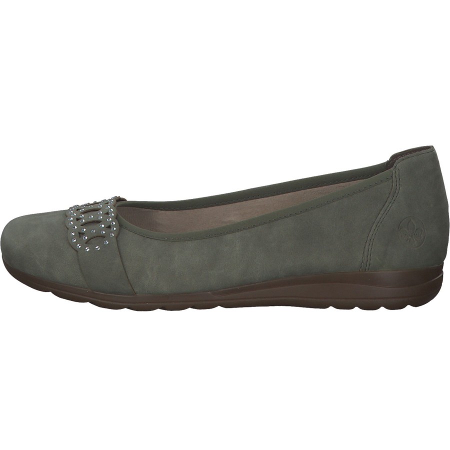 Damen Rieker | Rieker L9359, Ballerinas, Damen, Schilf