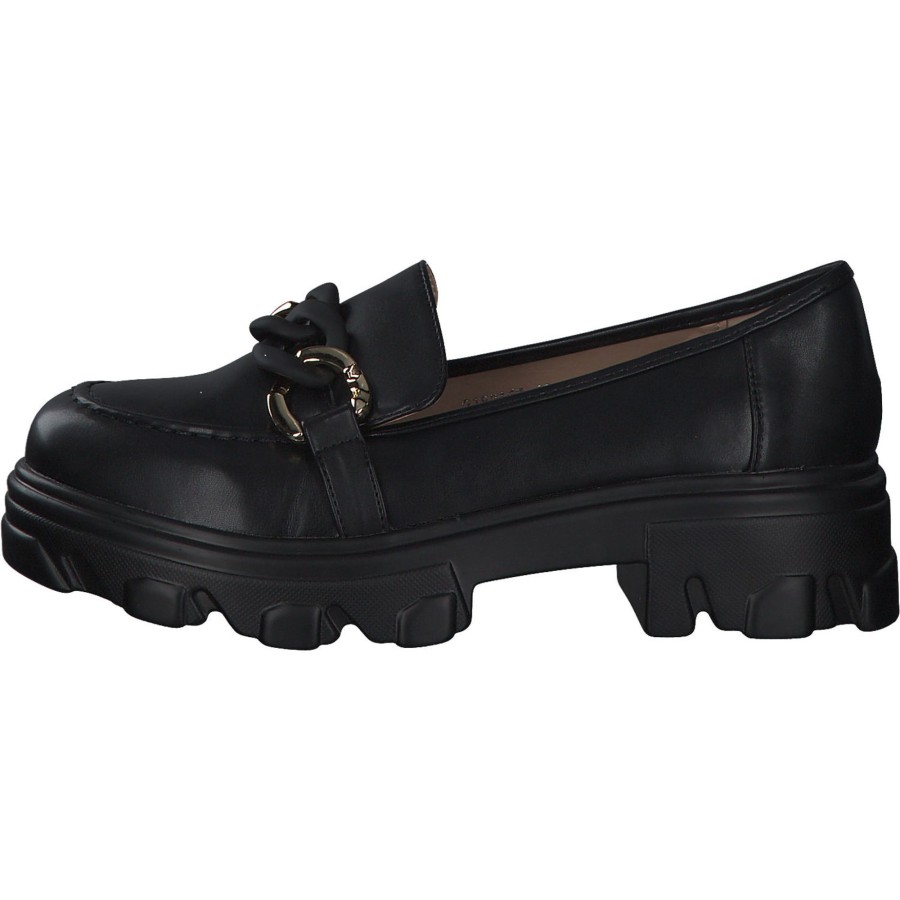 Damen La Strada | La Strada 2182157, Mokassins, Damen, Black