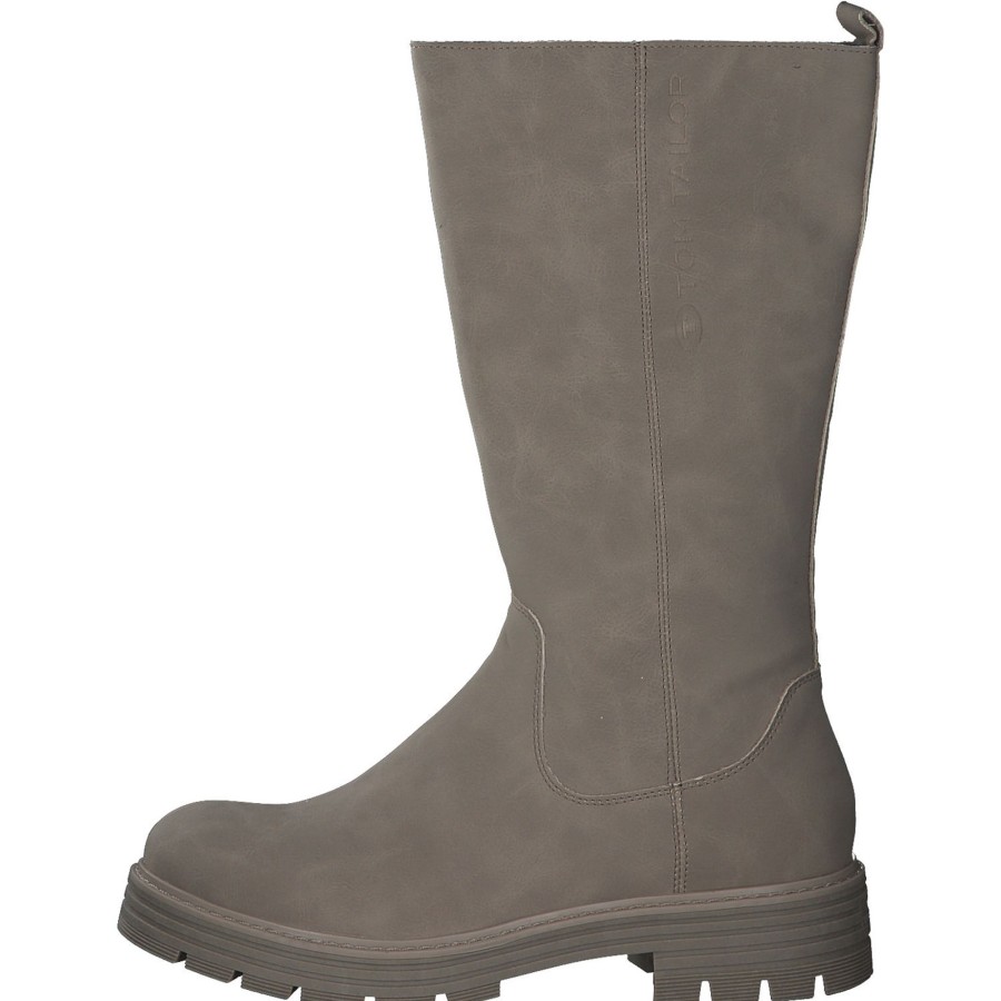 Damen Tom Tailor | Tom Tailor 4291312, Boots, Damen, Beige (Fango)