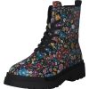 Damen Tom Tailor | Tom Tailor 4294011, Boots, Damen, Black-Multi