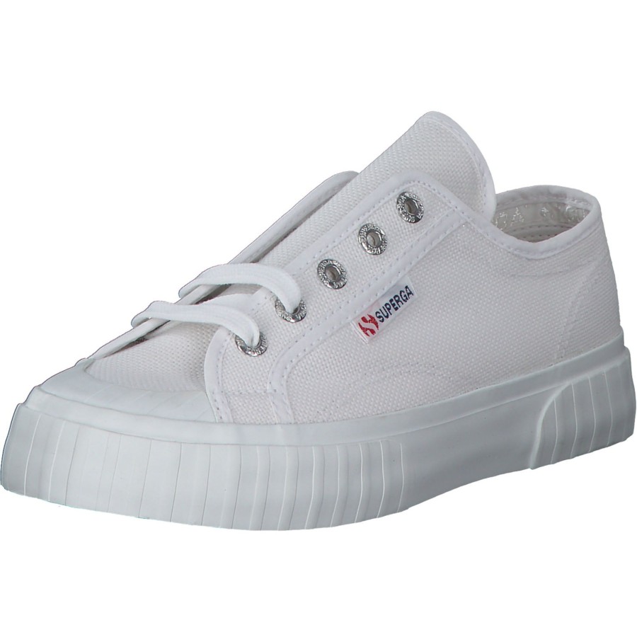 Damen Superga | Superga 2630 Stripe S00Grt0, Sneakers Low, Damen, Weiu00Df