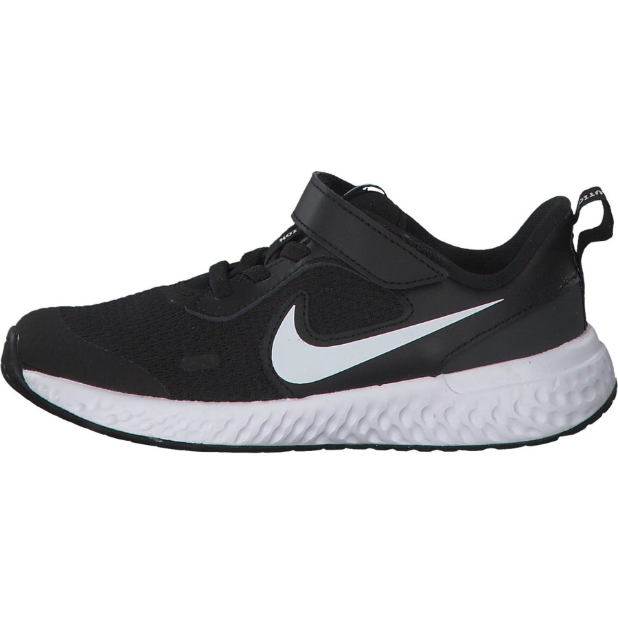 Kinder Nike | Nike Revolution 5 Bq5672 M, Sneakers Low, Kinder, Schwarz Weiu00Df