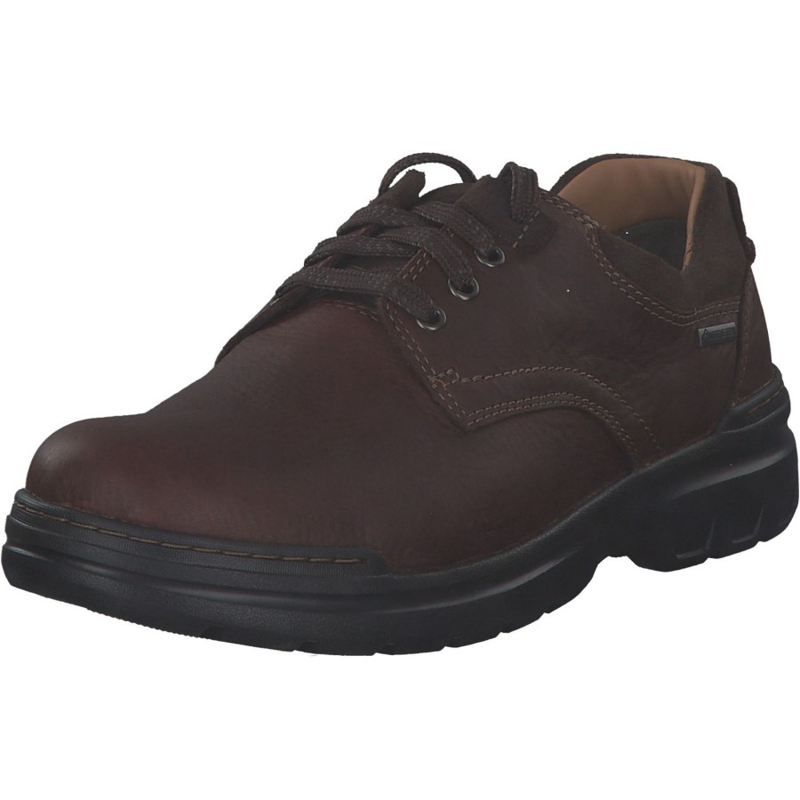 Herren Clarks | Clarks Rockie2 Logtx 2616, Business-Schnu00Fcrschuhe, Herren, Braun