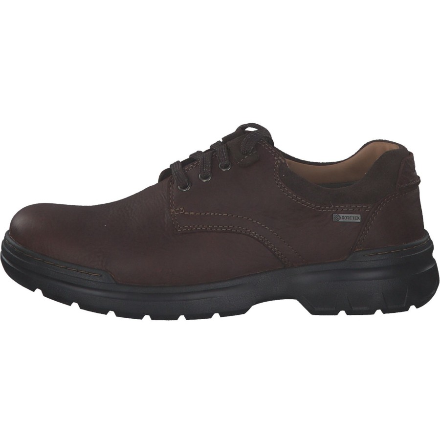 Herren Clarks | Clarks Rockie2 Logtx 2616, Business-Schnu00Fcrschuhe, Herren, Braun