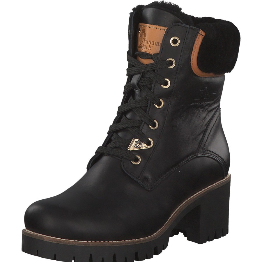 Damen Panama Jack | Panama Jack Travelling Phoebe Igloo B, Stiefeletten, Damen, Schwarz (Negro/Black)