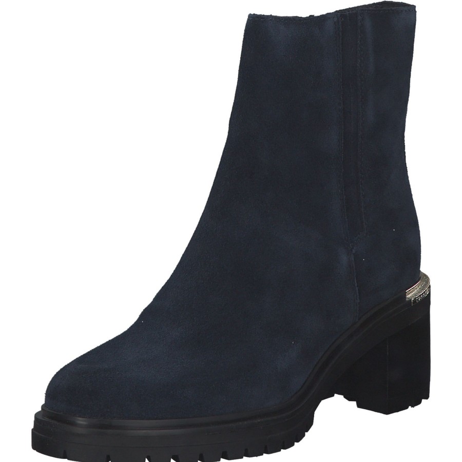 Damen Tommy Hilfiger | Tommy Hilfiger Fw0Fw05940, Chelsea Boots, Damen, Blau