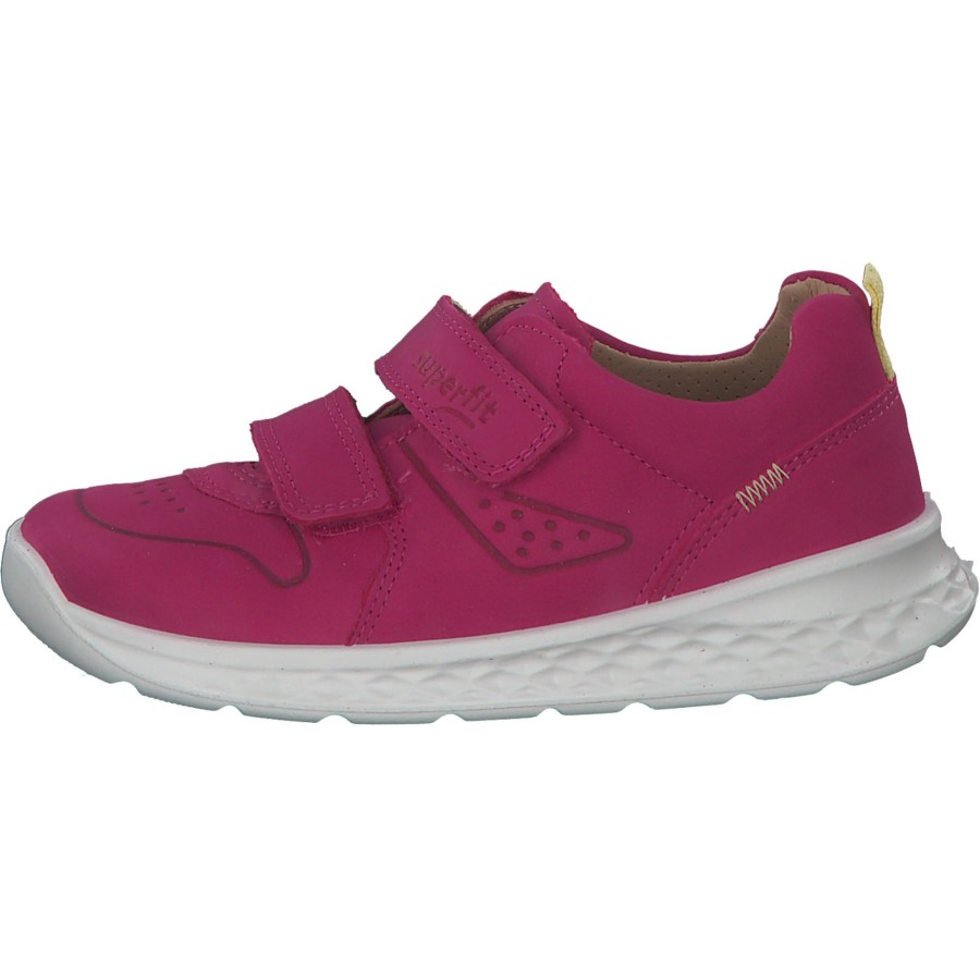 Kinder Superfit | Superfit Breeze 00365 W, Lauflernschuhe, Kinder, Pink/Gelb