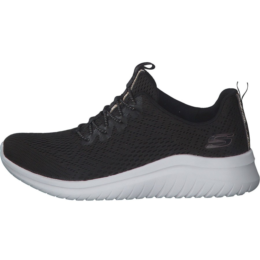 Damen Skechers | Skechers 13350, Sneakers Low, Damen, Schwarz/Weiu00Df