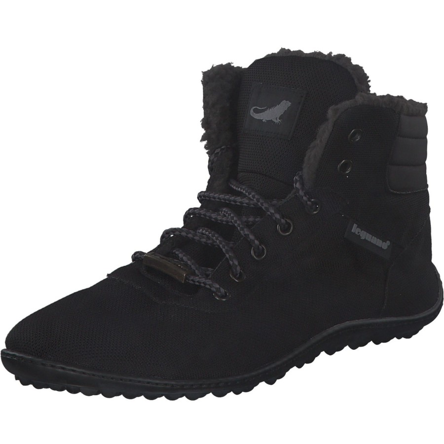 Herren Leguano | Leguano Kosmo, Winterstiefeletten, Schwarz