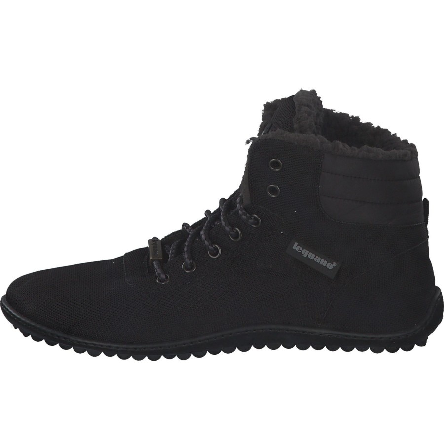 Herren Leguano | Leguano Kosmo, Winterstiefeletten, Schwarz