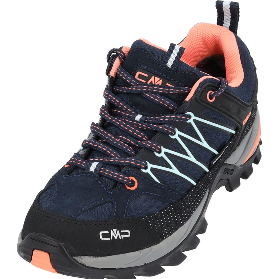 Damen CMP | Cmp Rigel 3Q54456, Trekkingschuhe, Damen, Blau (Blue-Giada-Peach)