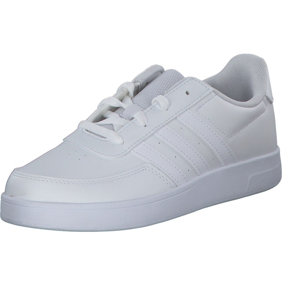 Damen adidas | Adidas Breaknet 2.0 K, Schnu00Fcrschuhe, Damen, Weiu00Df