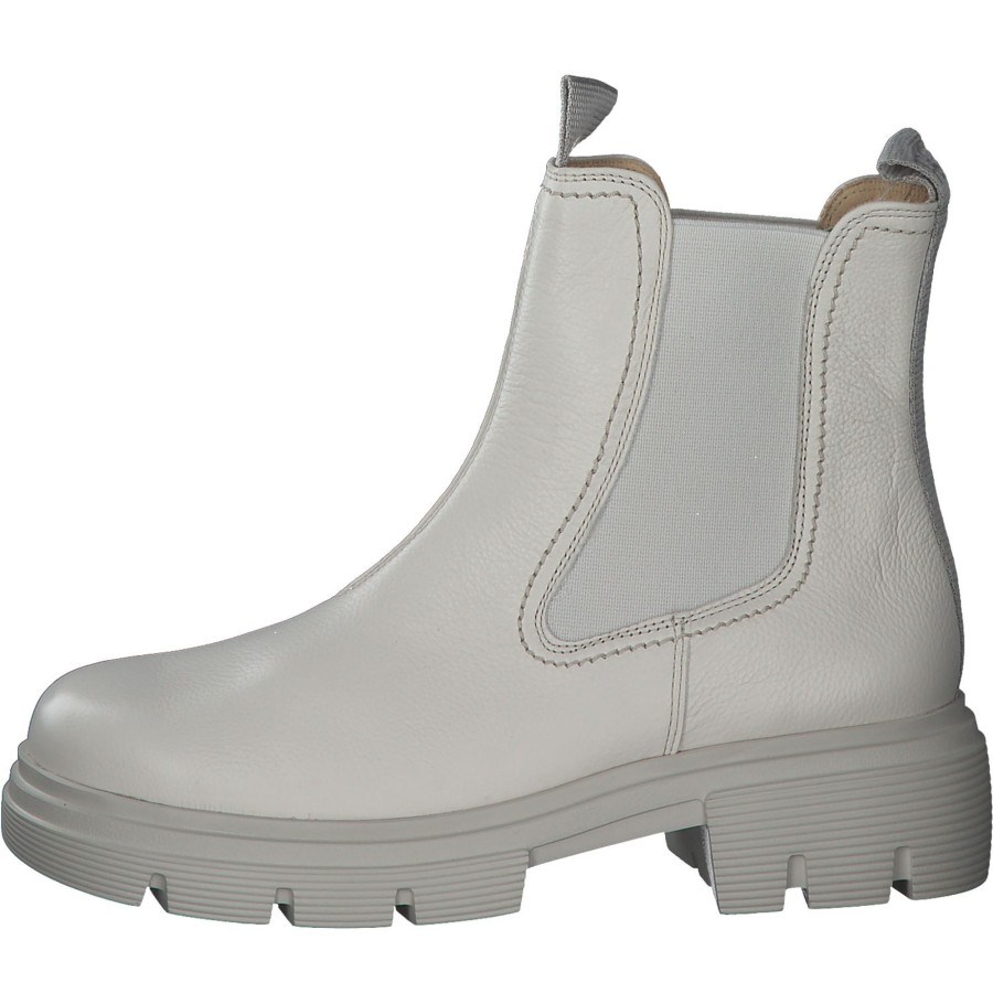 Damen Paul Green | Paul Green 9894, Chelsea Boots, Damen, Ivory