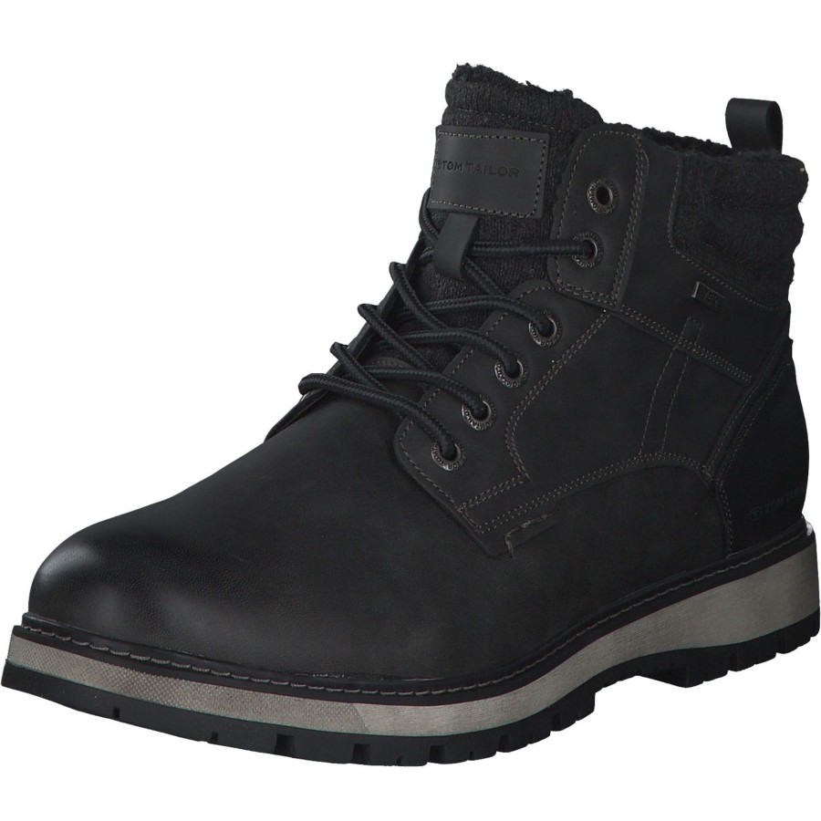 Herren Tom Tailor | Tom Tailor 4282108, Boots, Herren, Black Black