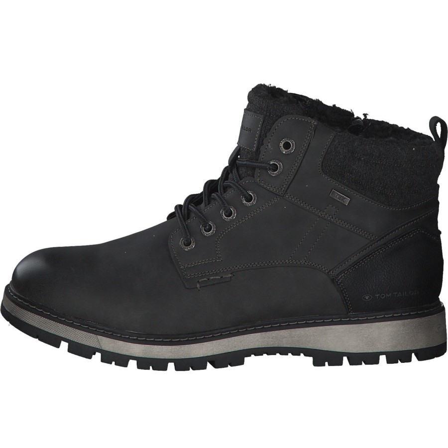 Herren Tom Tailor | Tom Tailor 4282108, Boots, Herren, Black Black