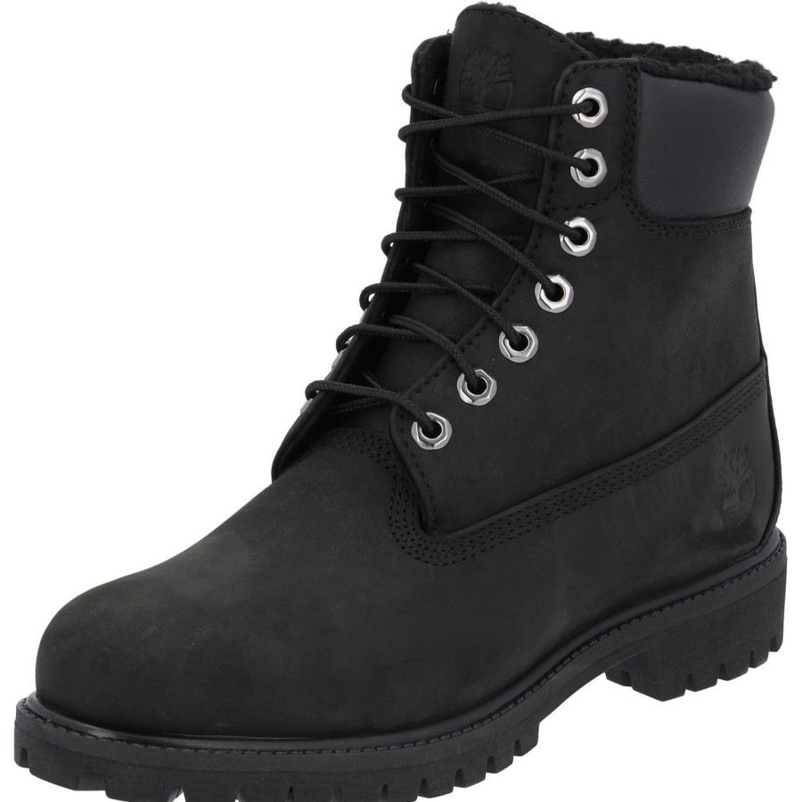 Herren Timberland | Timberland 6In Premium Fur M, Winterstiefeletten, Herren, Schwarz