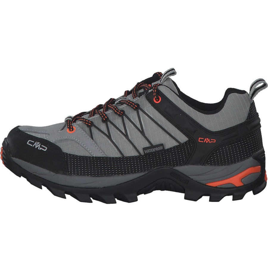 Herren CMP | Cmp Rigel Low Wp 3Q54457, Trekkingschuhe, Herren, Cemento-Nero